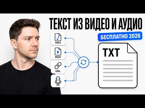 Расшифровка аудио и видео в текст бесплатно