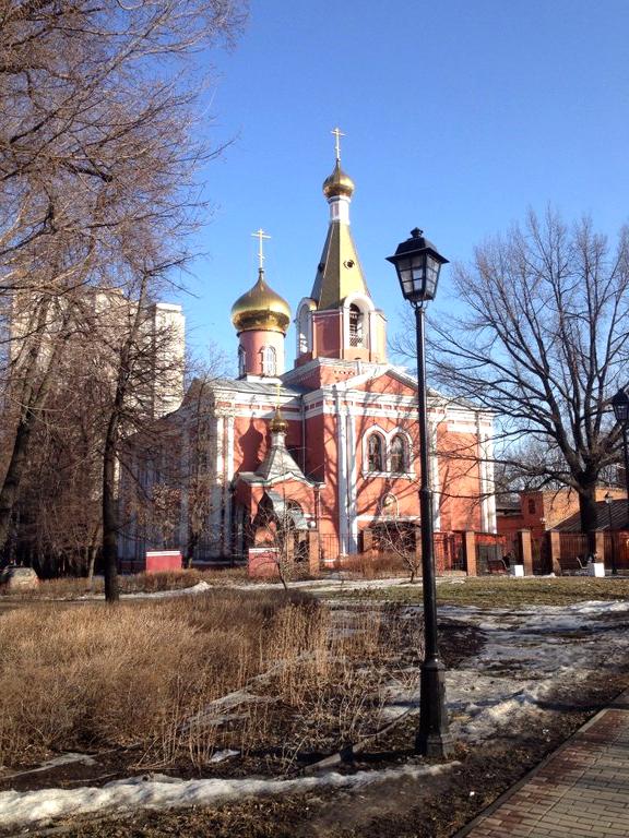 Храм воскресения христова на семеновской