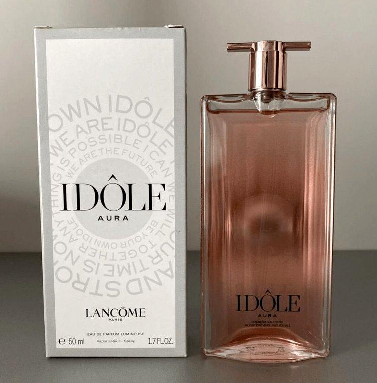 Lancome idole aura. Парфюм Питер. Lancome Idole Aura отзывы. 6d&d Парфюм в Питере.