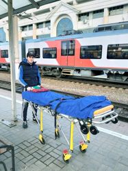 Изображение №1 компании Служба перевозки лежачих больных на улице Красных Партизан