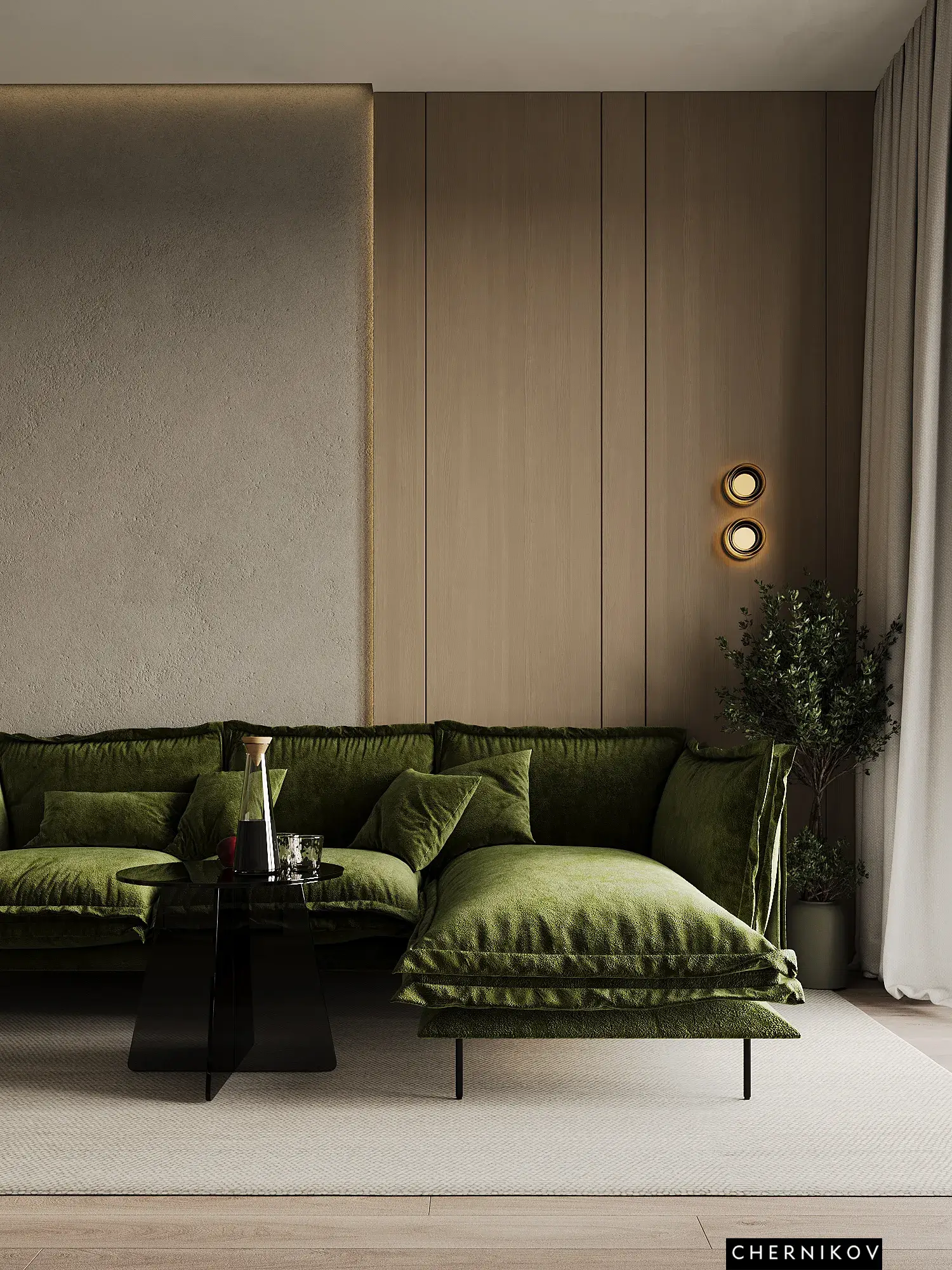 Chernikov Design - дизайнер минималистичных интерьеров