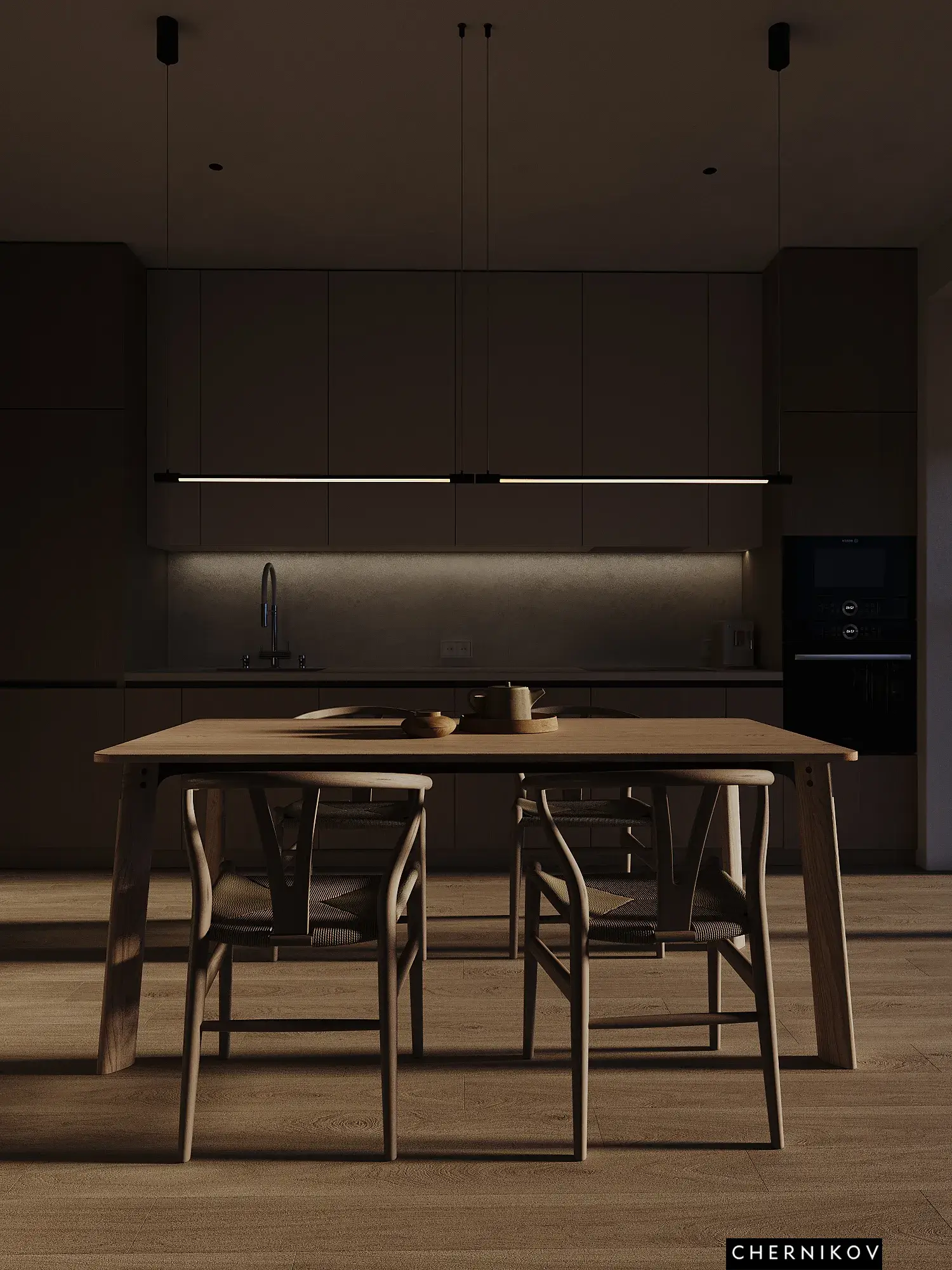 Chernikov Design - дизайнер минималистичных интерьеров