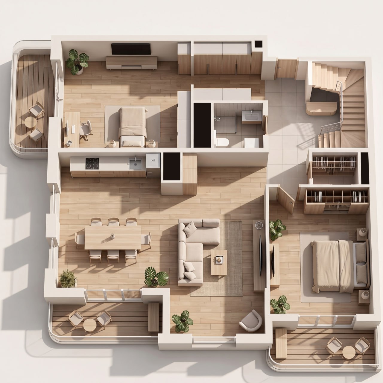 4-к, 282.9 м² · Юсуповский