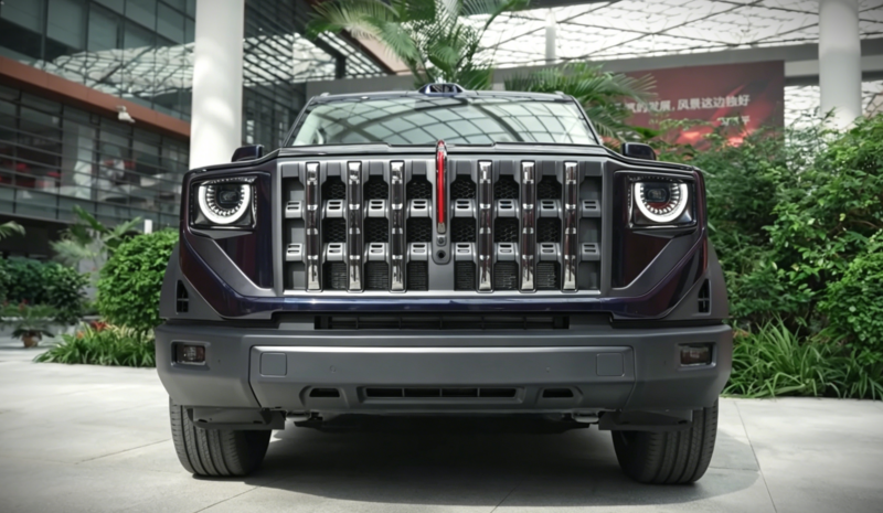 Hongqi официально назвала свой первый внедорожный SUV G919, который оснащен четырьмя моторами EREV, обеспечивающими мощность 620 кВт и крутящий момент 1 320 Нм.
