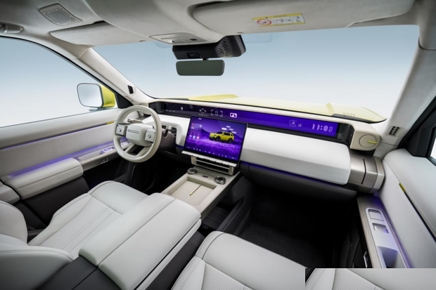 Land Rover Shenxing 8: опубликованы официальные фото интерьера с системой Qiankun ADS 5, премьера ожидается в ближайшее время.