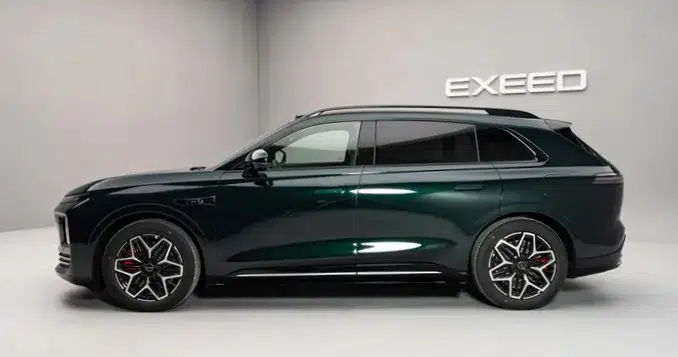 Chery Exeed EX7 открывает слепые заказы с электронно-механической тормозной системой авиационного уровня