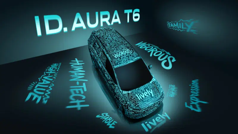 Volkswagen раскрывает удостоверение личности. Электрический внедорожник Aura T6 с технологией Xpeng