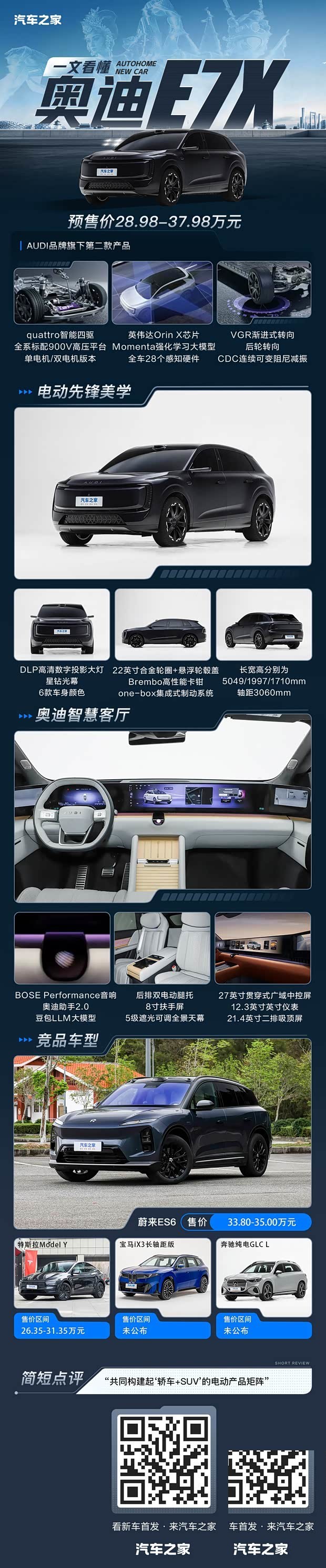 Audi E7X: старт предзаказов от 289 800 ¥ — 900V, VGR-руль и запас хода до 700 км.