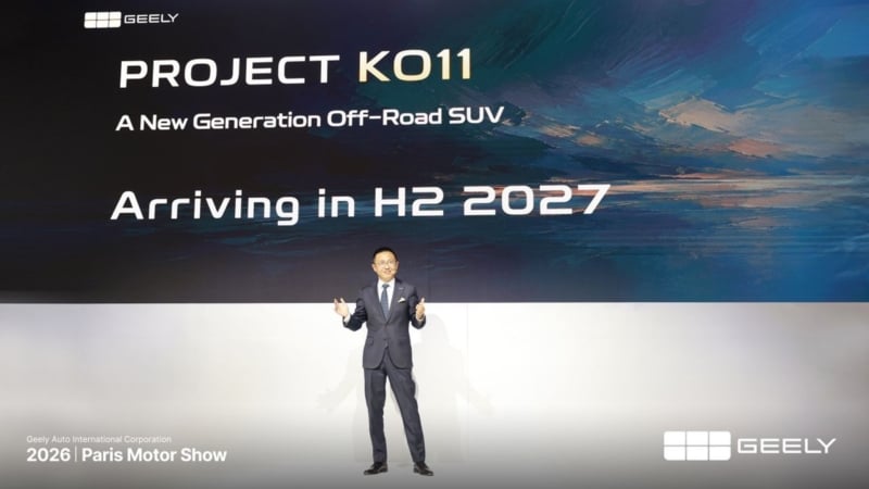 Внедорожник Geely Battleship 700 появится в Европе во втором полугодии 2027 года.