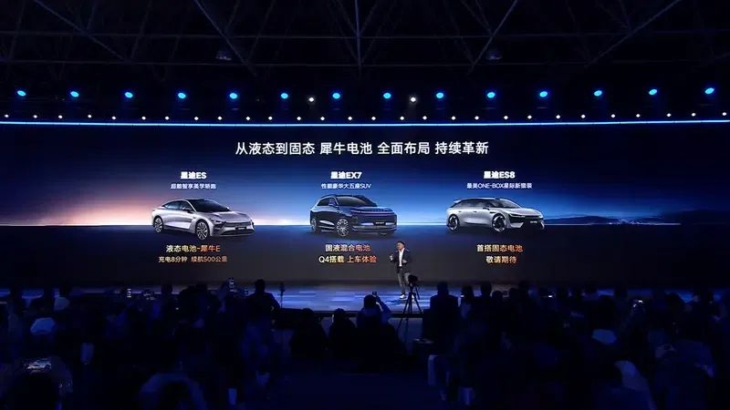 Аккумуляторы Chery емкостью 400 Втч/кг будут использоваться для испытаний автомобиля Exeed ES8 в течение года