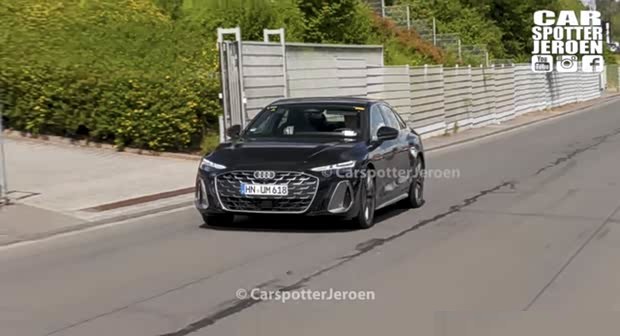 Новый Audi S6 без камуфляжа: седан и универсал заметили на тестах — дебют возможен на Парижском автосалоне в октябре.