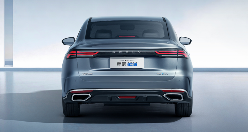 Geely Emgrand i-HEV будет запущен 16 июня с самым высоким в мире термическим КПД двигателя — 48,41%.