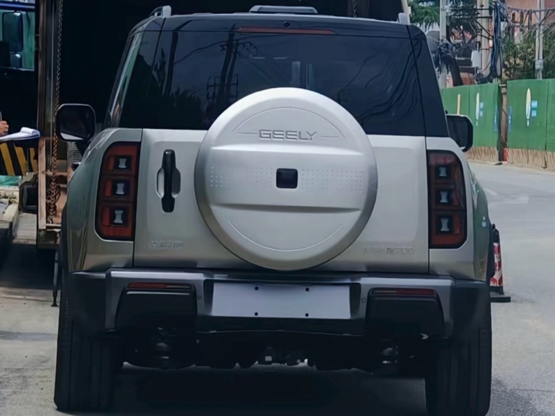 Geely Galaxy Cruiser 700 SUV замечен в Китае перед запуском.