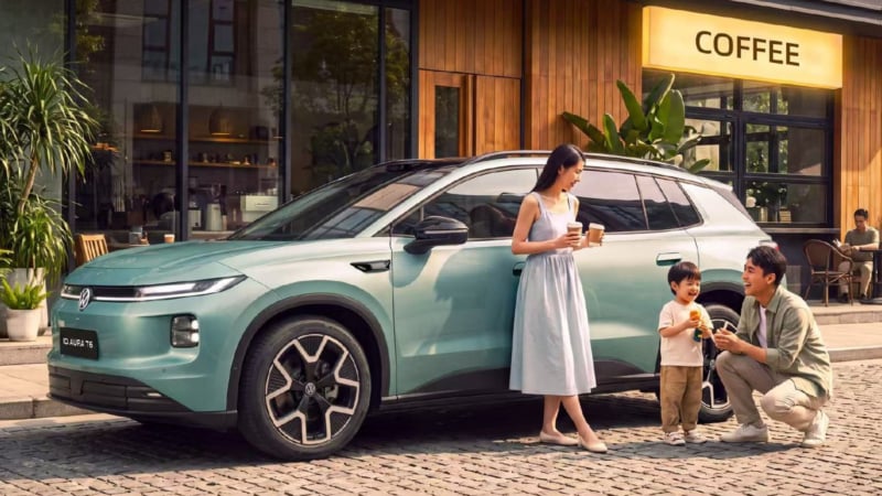 Volkswagen ID. Aura T6 начал поставки в Китае с запасом хода 660 км.