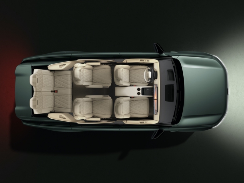 Первый флагманский внедорожник Volkswagen EREV в Китае, ID. Интерьер Era 9X представлен перед запуском