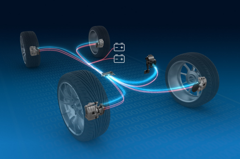 Chery Exeed EX7 станет первым в мире серийным автомобилем с электронным механическим торможением