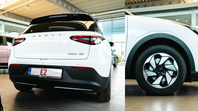 Электрический хэтчбек Geely E2 прибыл к дилерам в Бельгии перед запуском продаж.