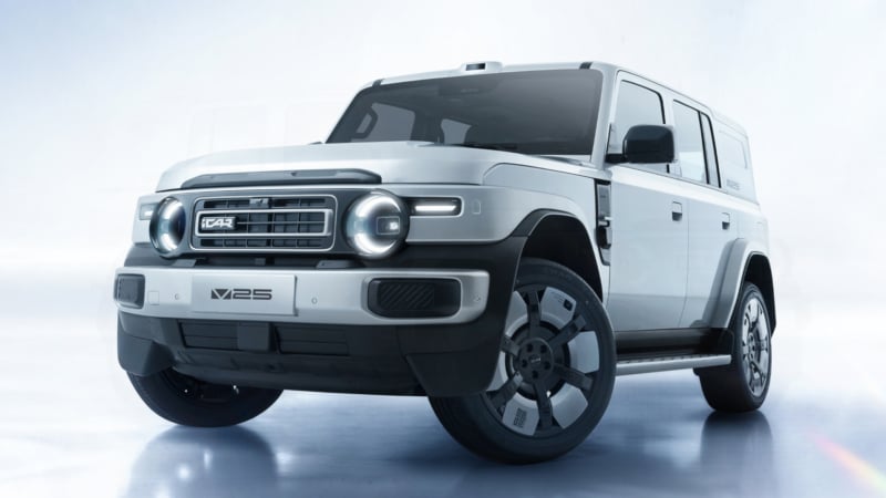 Chery представила iCar V25 в Китае перед глобальным запуском.