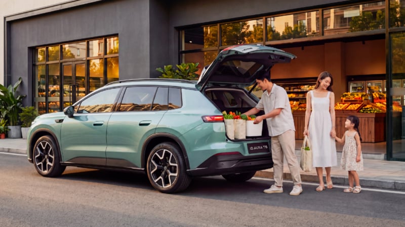 Volkswagen ID. Aura T6 начал поставки в Китае с запасом хода 660 км.