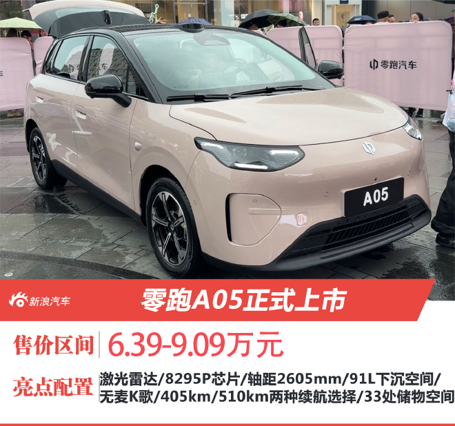 Leapmotor A05 официально выходит на рынок: цены от 639 000 до 909 000 рублей