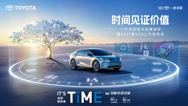 Презентация технологического бренда FAW Toyota и запуск 2027 bZ5