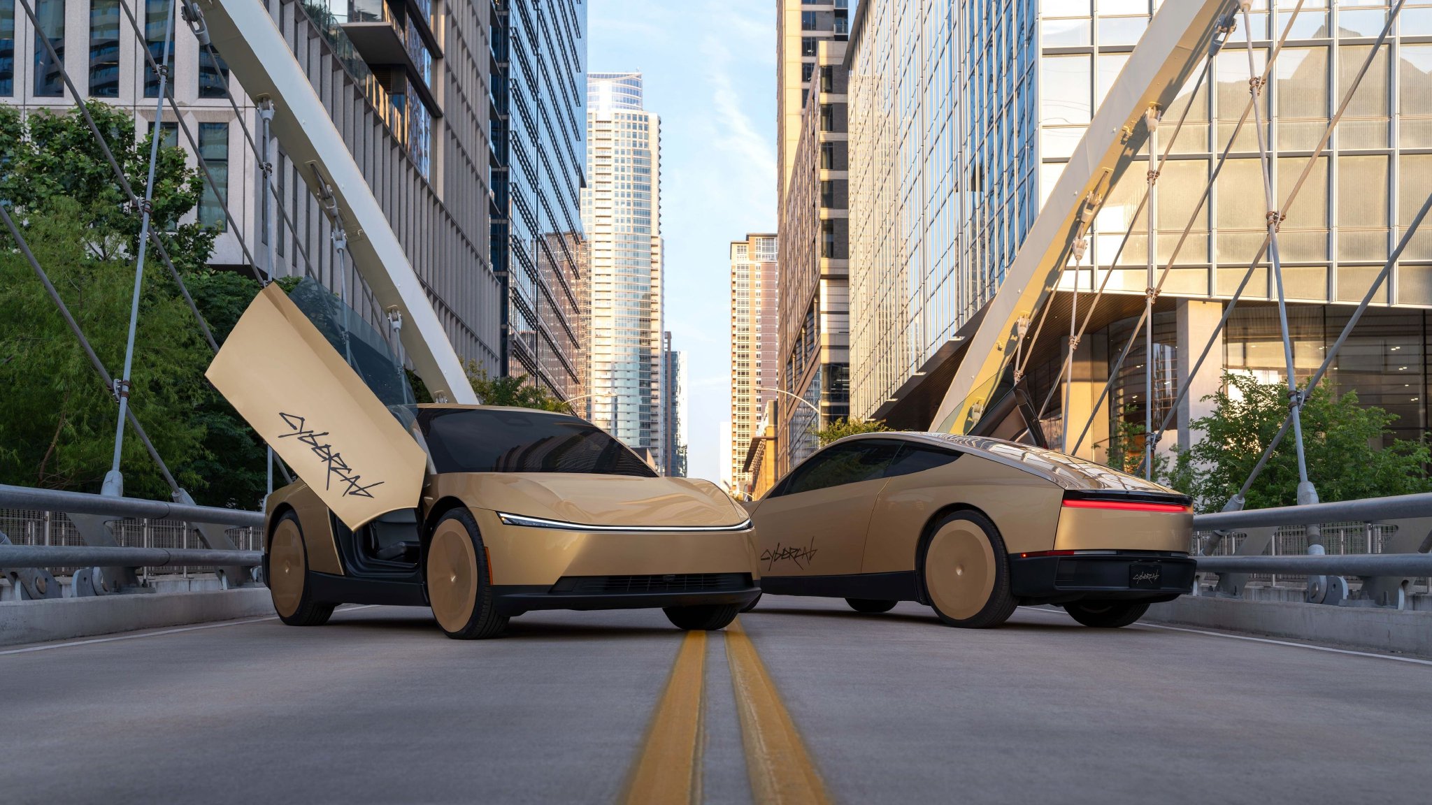 Tesla Cybercab без руля и педалей официально представлен и запущен в эксплуатацию в США