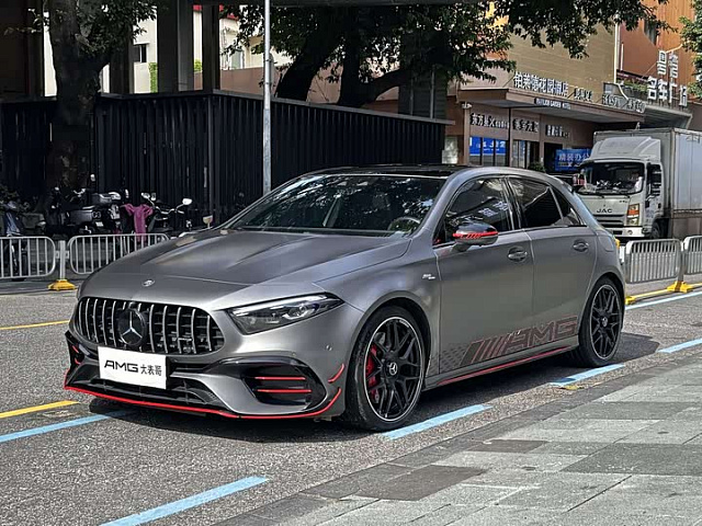 Mercedes-Benz A-Class AMG (импорт) 2024款 AMG A 45 S 4MATIC+燃擎当道特别版 — из Китая под ключ