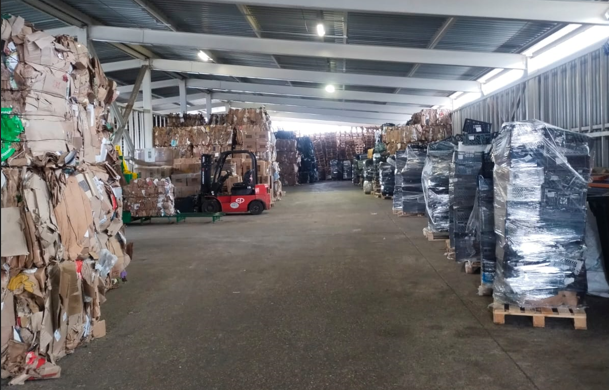 Организация кипования картона и пластиковых ящиков