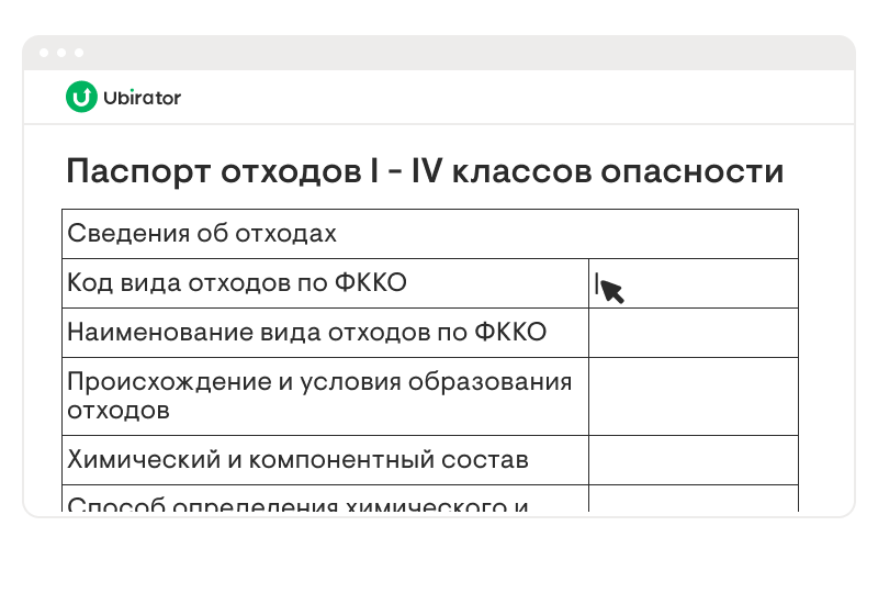 Дополнительные услуги по эко-сопровождению