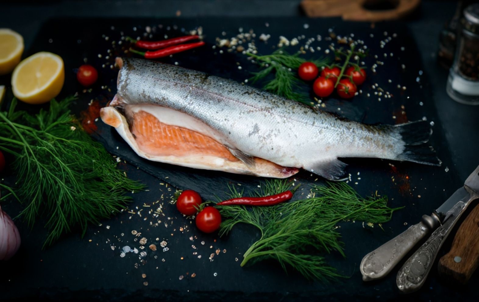 Форель охлажденная