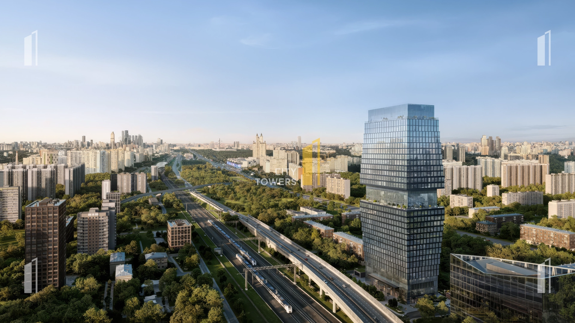 Omni Tower на улице Алексея Свиридова