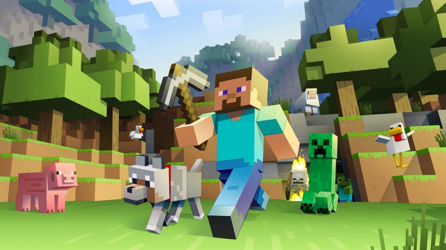 Обложка игры Minecraft