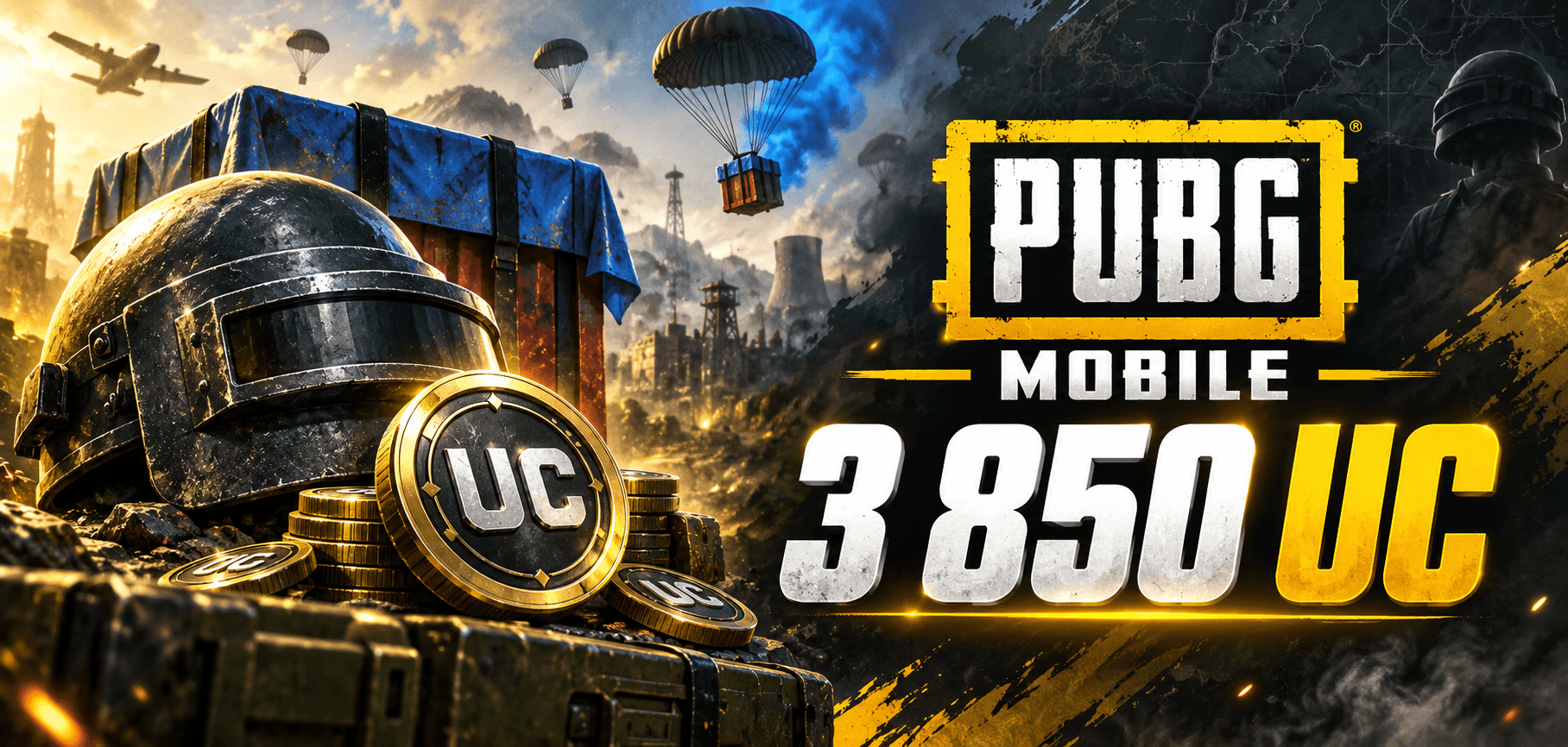 PUBG Mobile 3 850 UC
