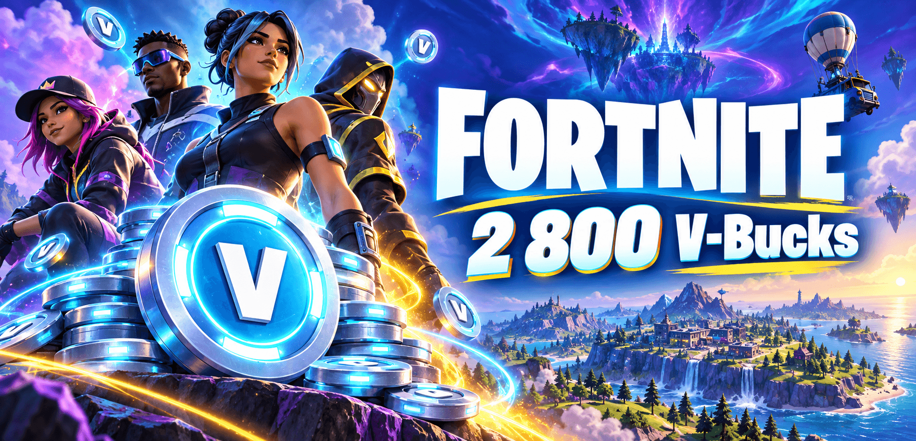Fortnite 2 800 V-Bucks