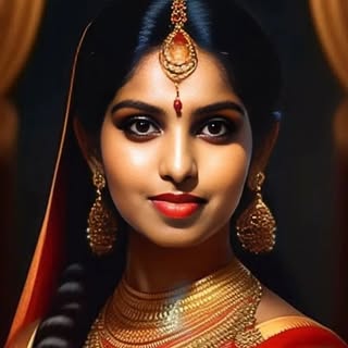 Makeup artist Pavani