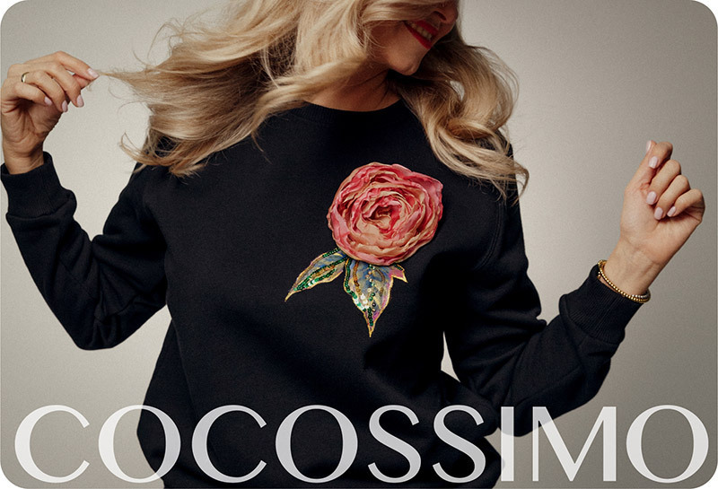 Подарочный сертификат COCOSSIMO — дизайн 1