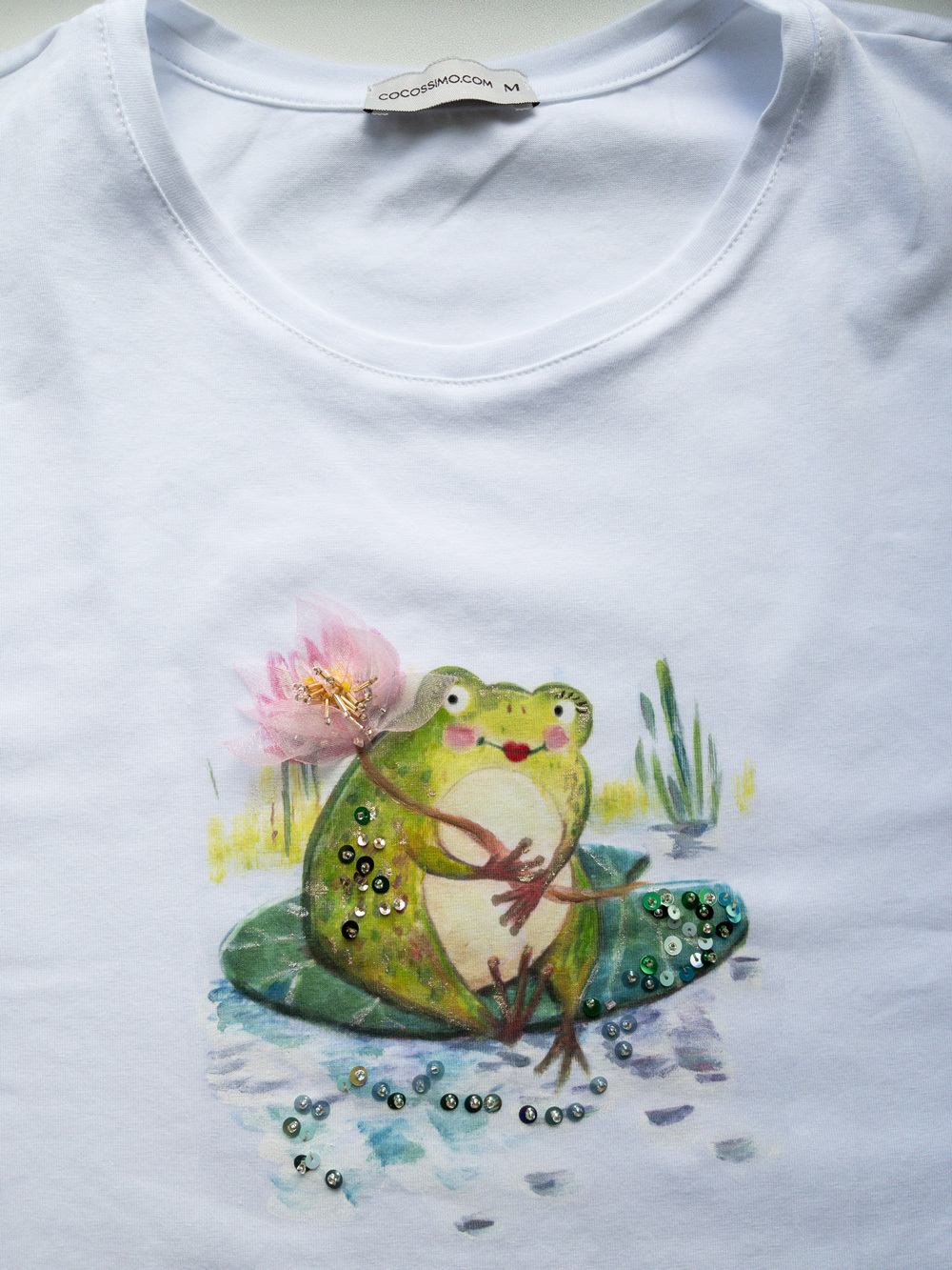 Детская футболка с лягушенцией