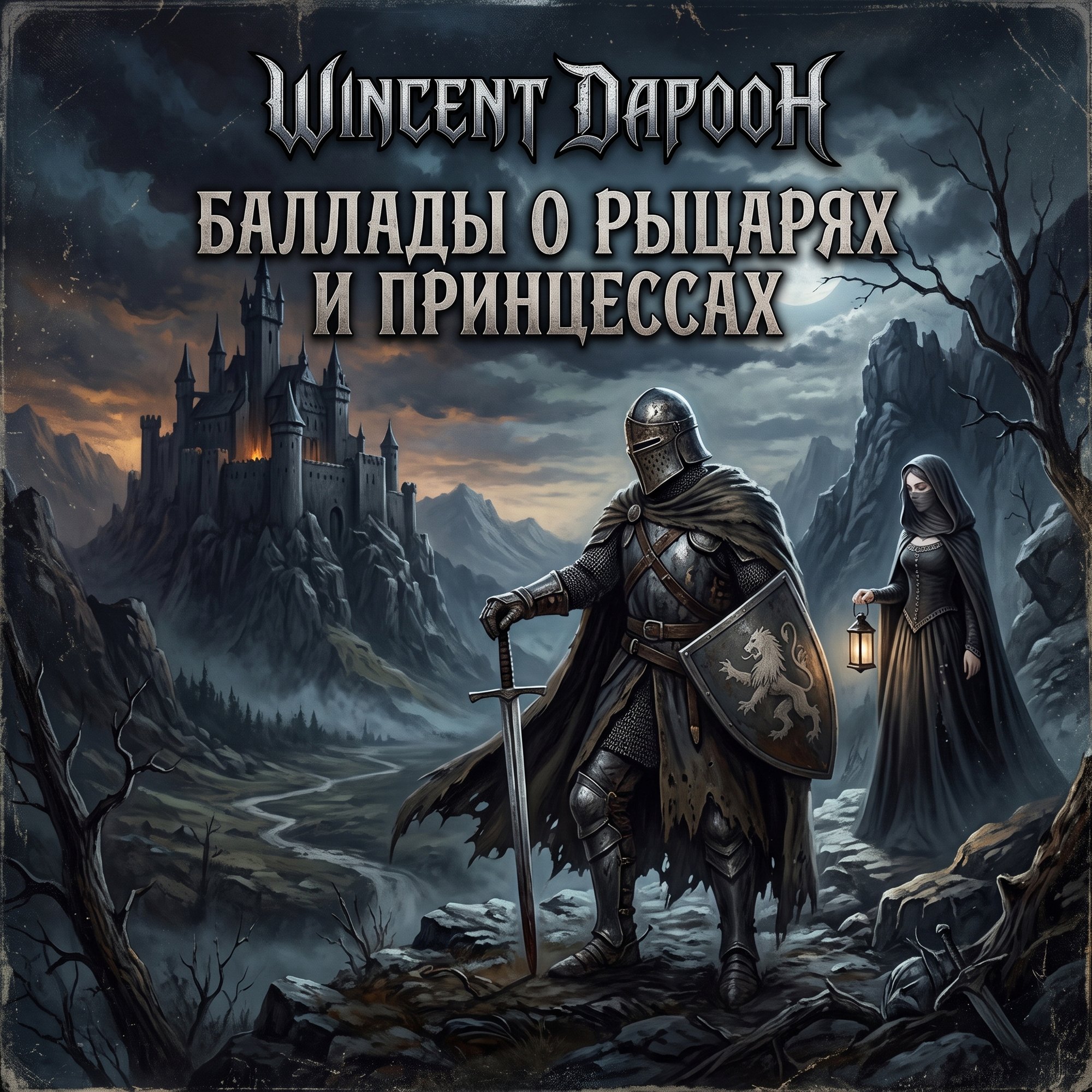 Обложка релиза «Баллады о рыцарях и принцессах» — Wincent Dapooh