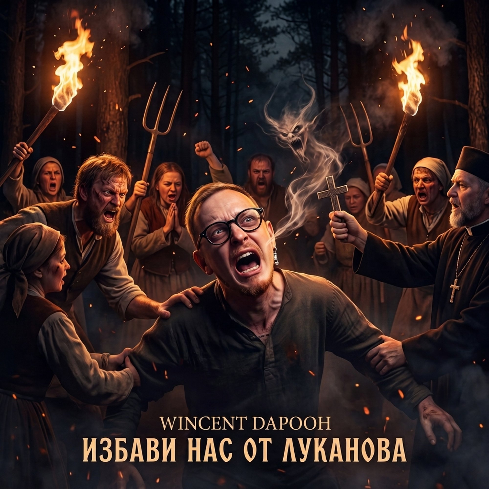 Обложка релиза «Избави нас от Луканова» — Wincent Dapooh