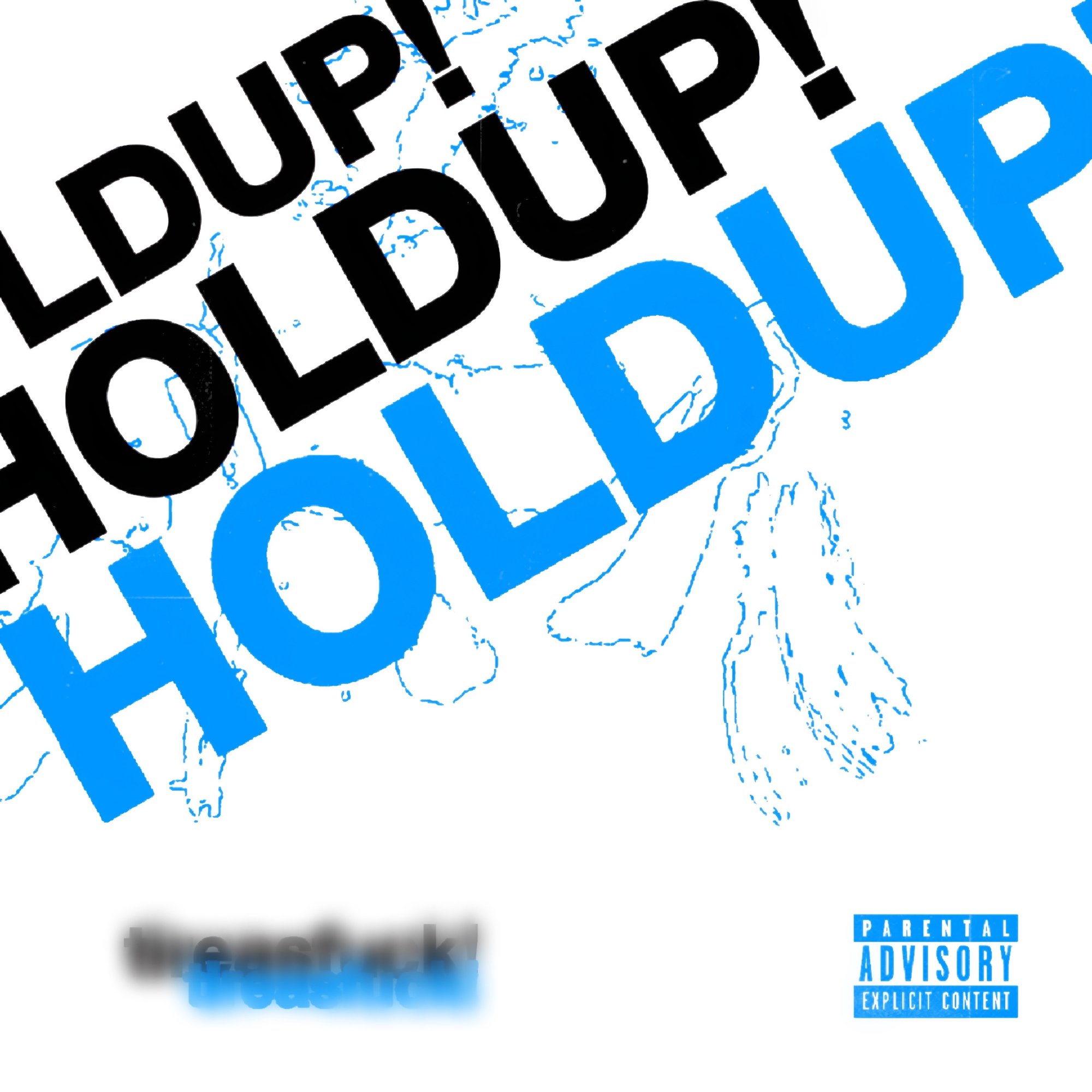 Обложка релиза «HOLDUP!» — уставший