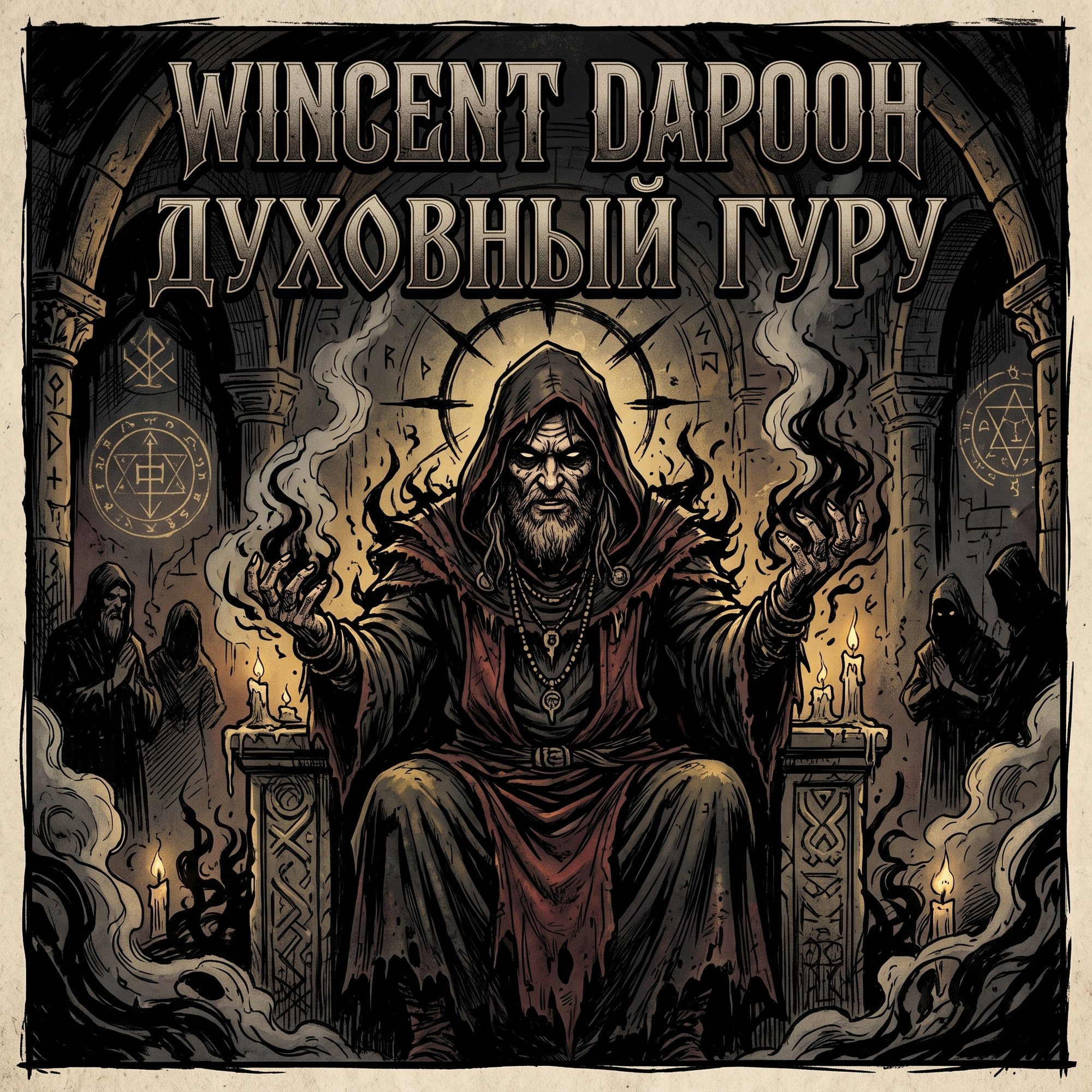 Обложка релиза «Духовный гуру» — Wincent Dapooh