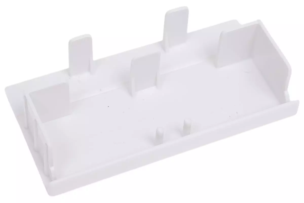 Заглушка для кабель-канала ПВХ 100x50 мм белый