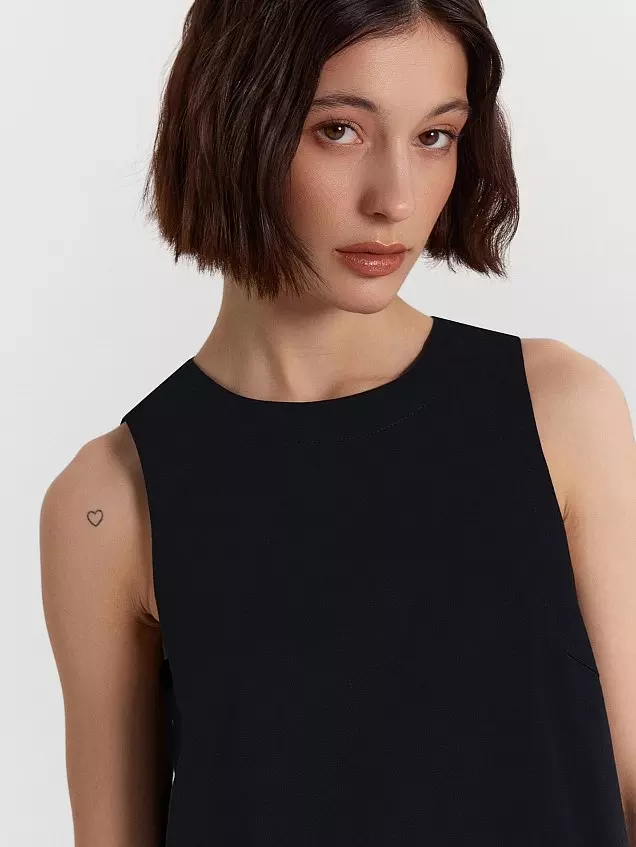 Платье женское Mark Formelle 152687 черный, р-р 170-100-106 (50 / XL)