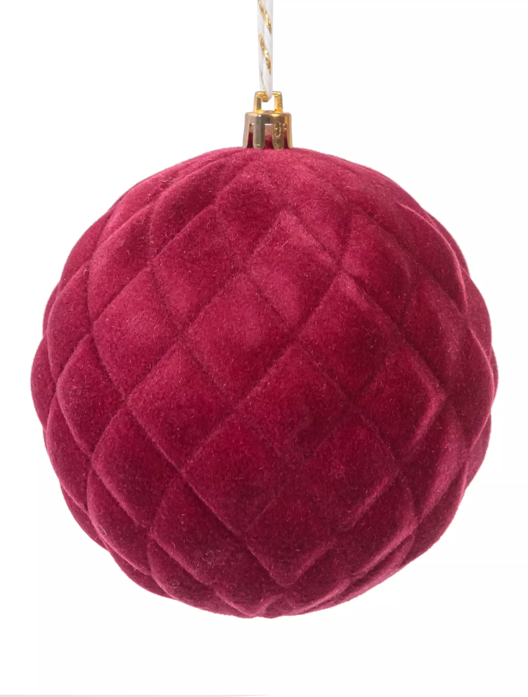 Новогоднее подвесное украшение из полистирола / 10x10x10см 94393