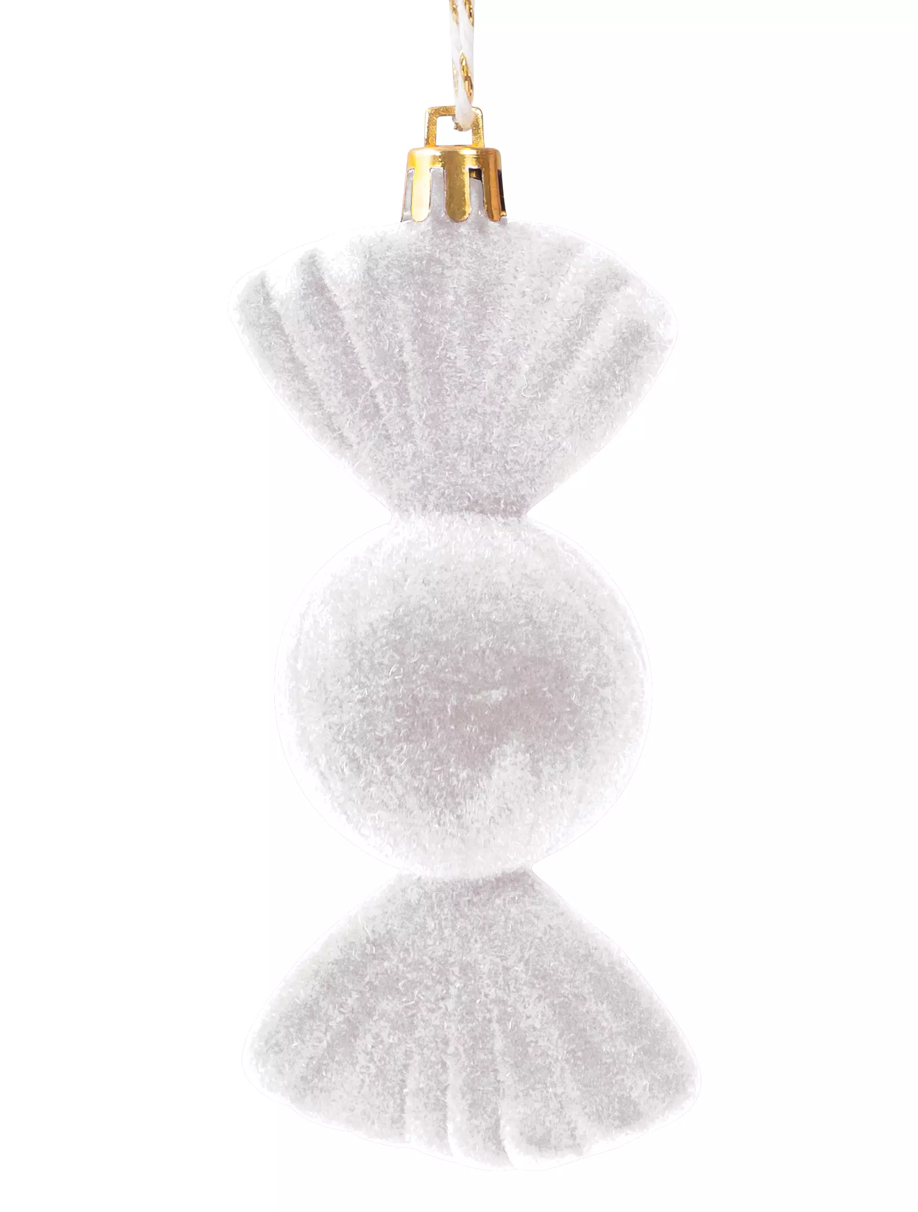 Новогоднее подвесное украшение из полистирола / 11x5x4см 94396
