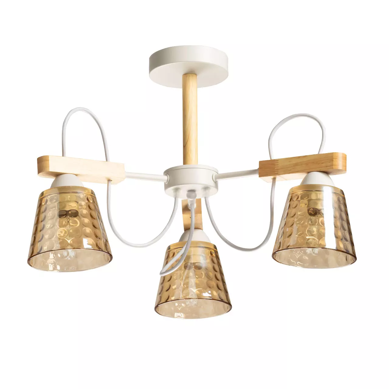 Люстра потолочная 3хЕ27 белый DECITY Дэла 635018303