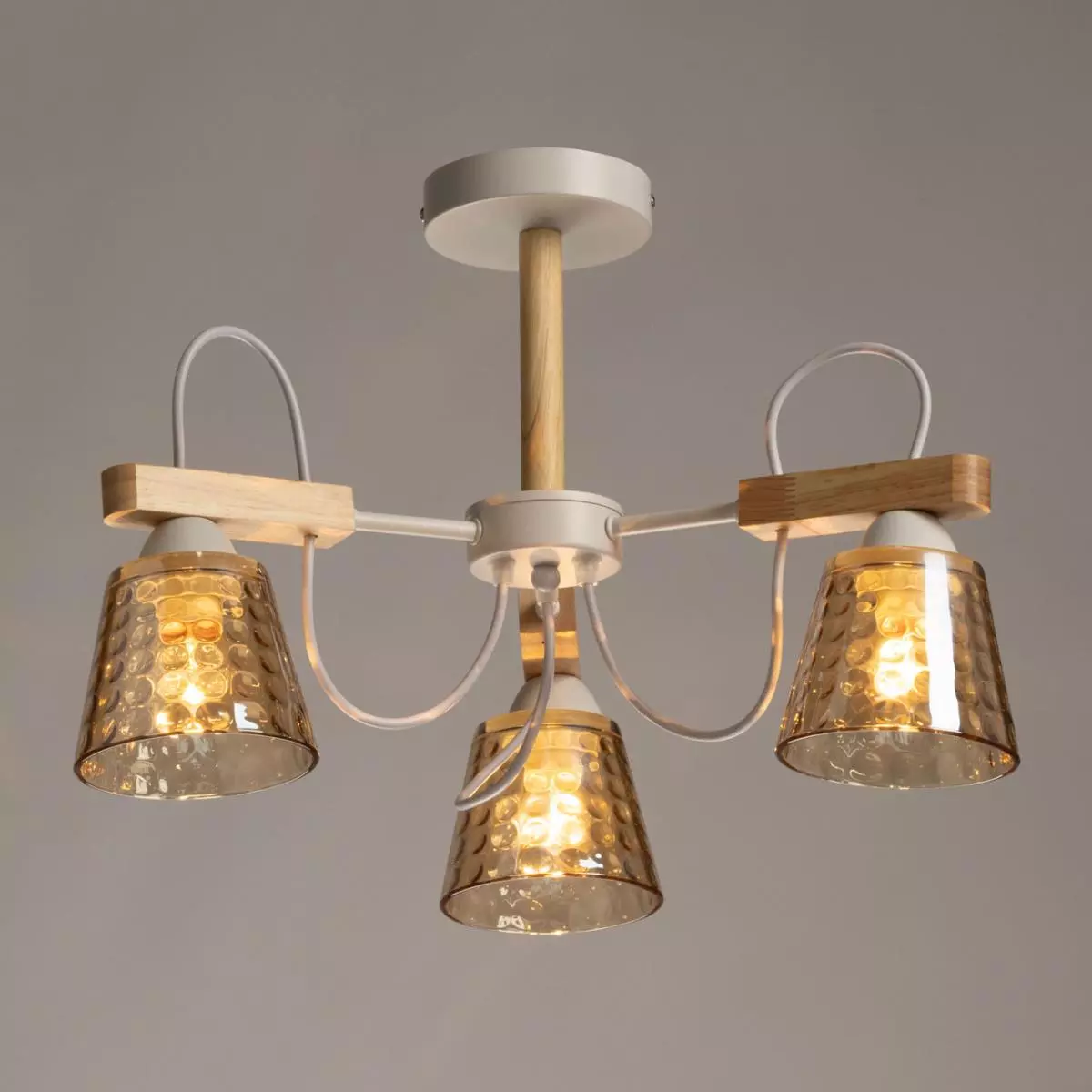 Люстра потолочная 3хЕ27 белый DECITY Дэла 635018303