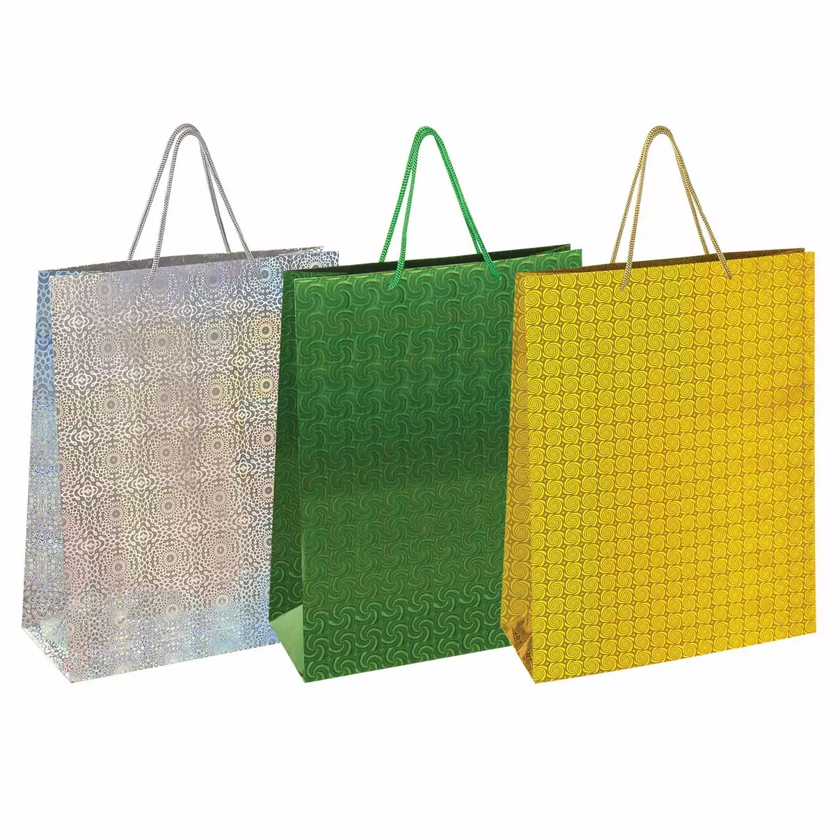 Подарочный пакет Голография 33*45*10 606610