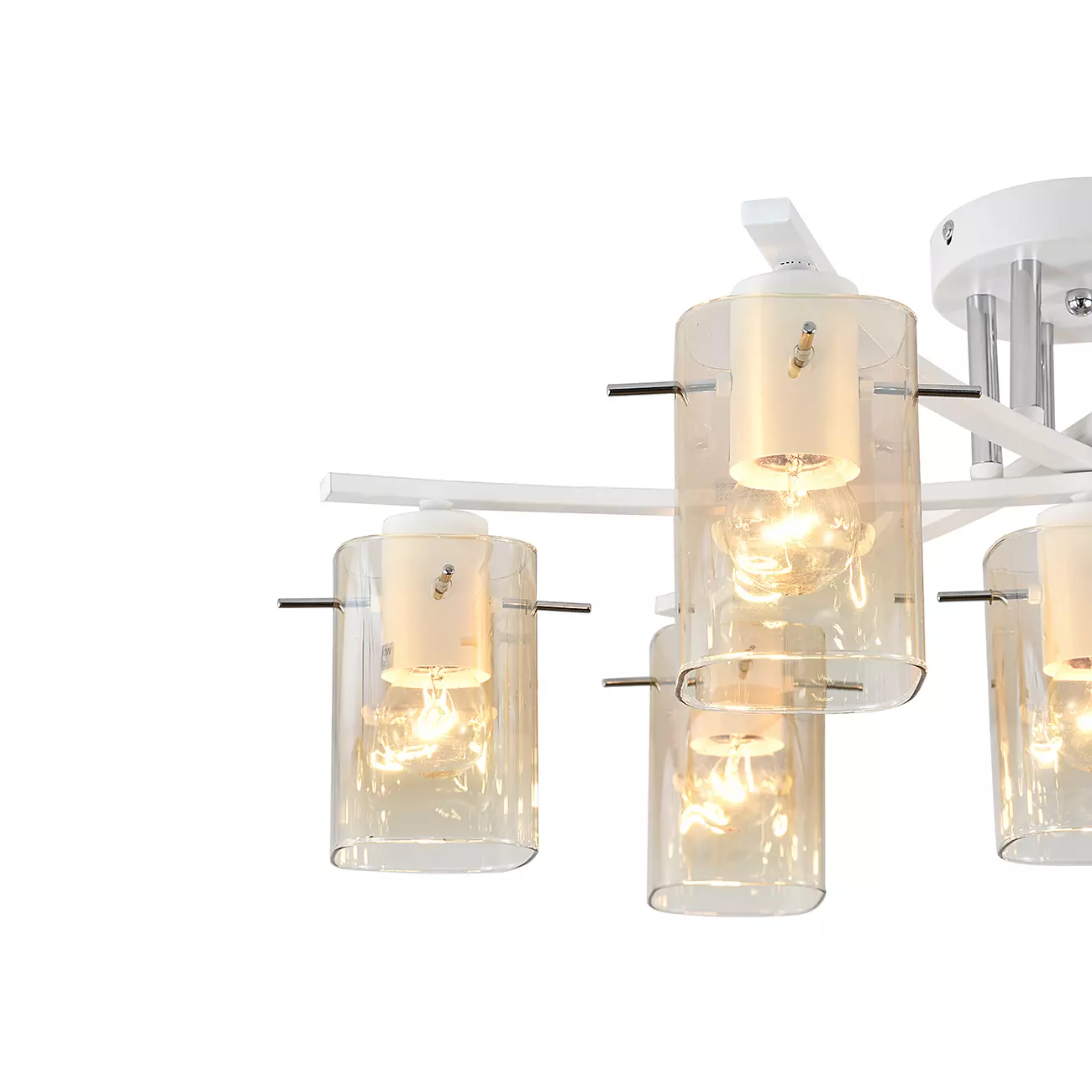 Люстра потолочная 7xЕ27 белый Escada 1101/7P