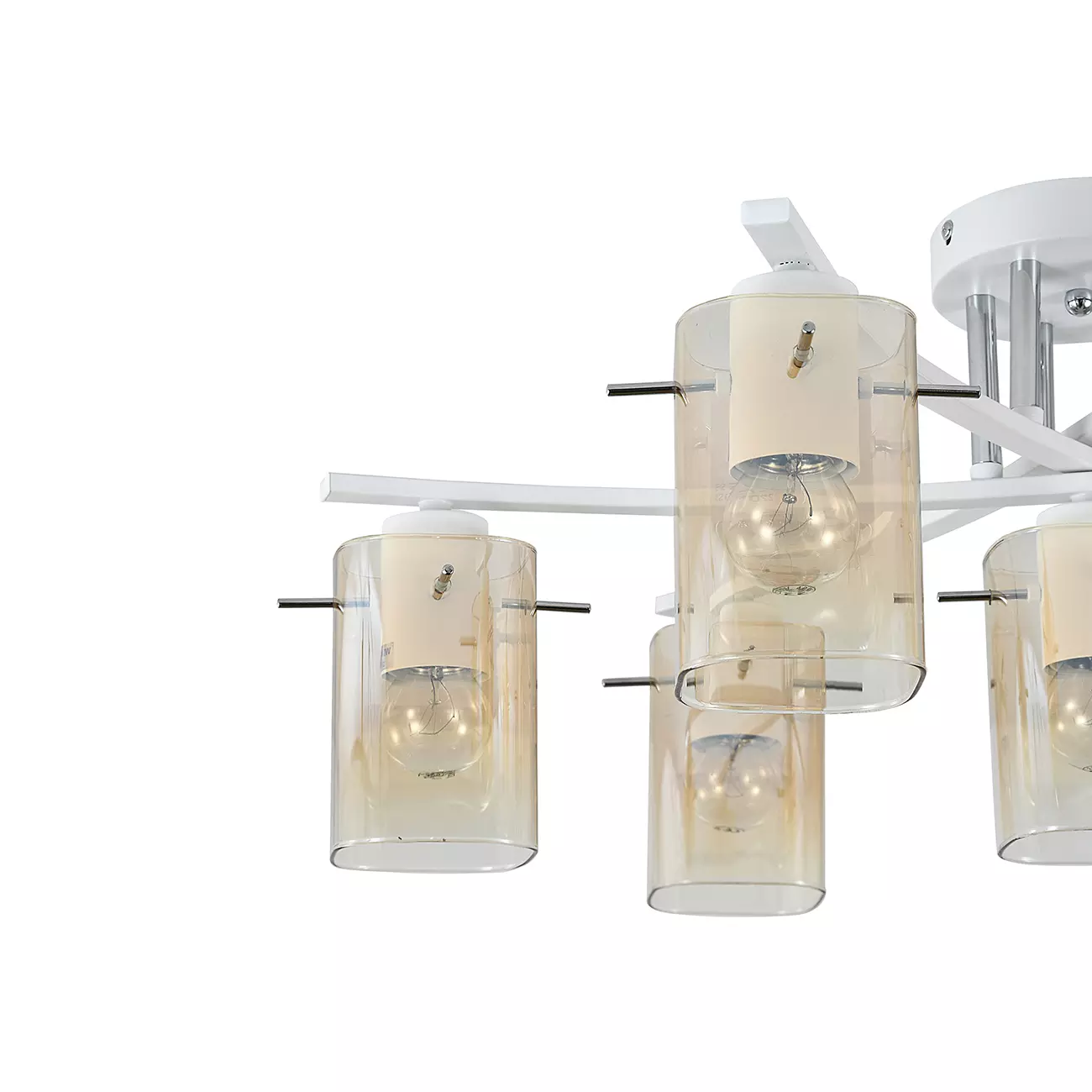 Люстра потолочная 7xЕ27 белый Escada 1101/7P